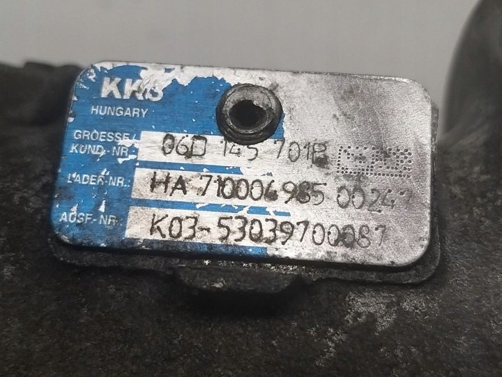 КОРПУС ТУРБИНЫ TURBOSPRĘŻARK A4 B7 A6 GOLF V A3 2.0 TFSI BWA BGB 06D145701B, фото 13