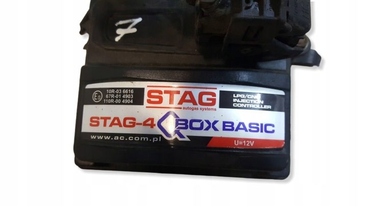 ГБО LPG СЕКВЕНЦИЯ 4 ЦИЛ. STAG 4 QBOX BASIC, фото 2