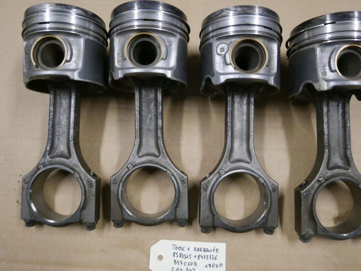 BMW F39 F48 G30 ПОРШЕНЬ ШАТУН B47C20B 2.0d 190 л.с., фото 3
