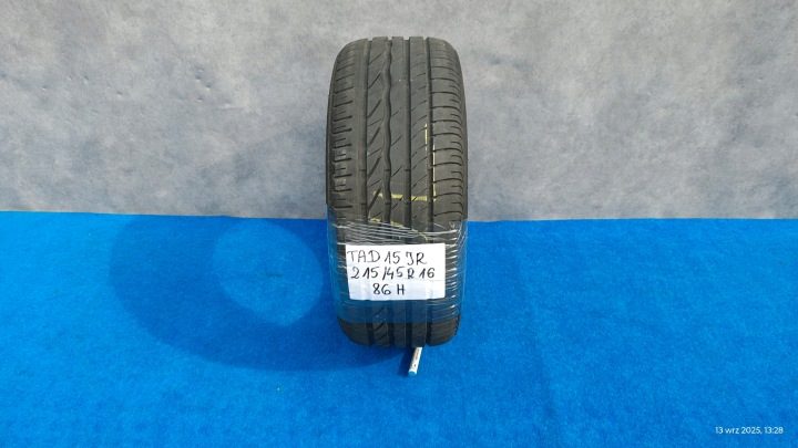 Шина летняя Bridgestone Turanza ER300 215/45R16 86 H защита диска, фото 1
