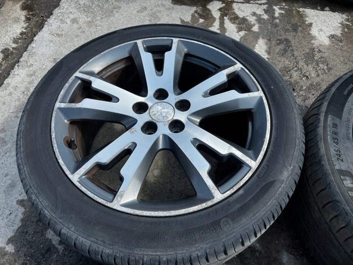 КОЛЕСА ДИСКИ ШИНЫ ЛЕТНИЕ PEUGEOT 508 I RXH 245/45 R18, фото 11