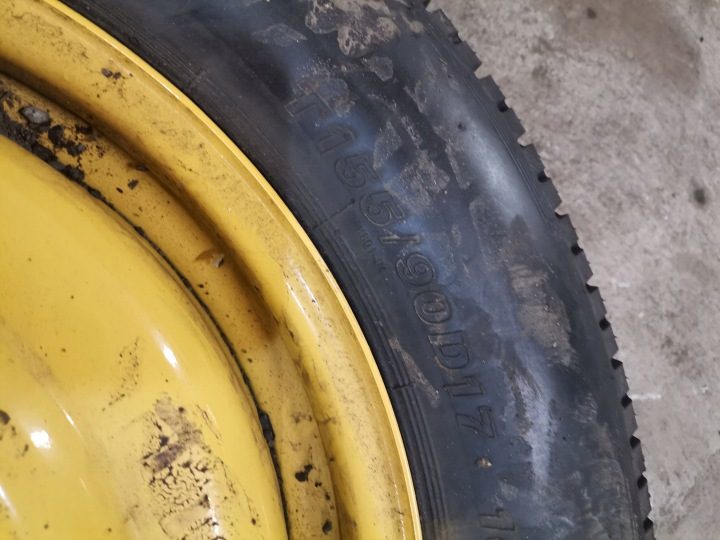 Honda CR-V 4 колесо запасное 155 90 r17 докатка 5x114,3, фото 2