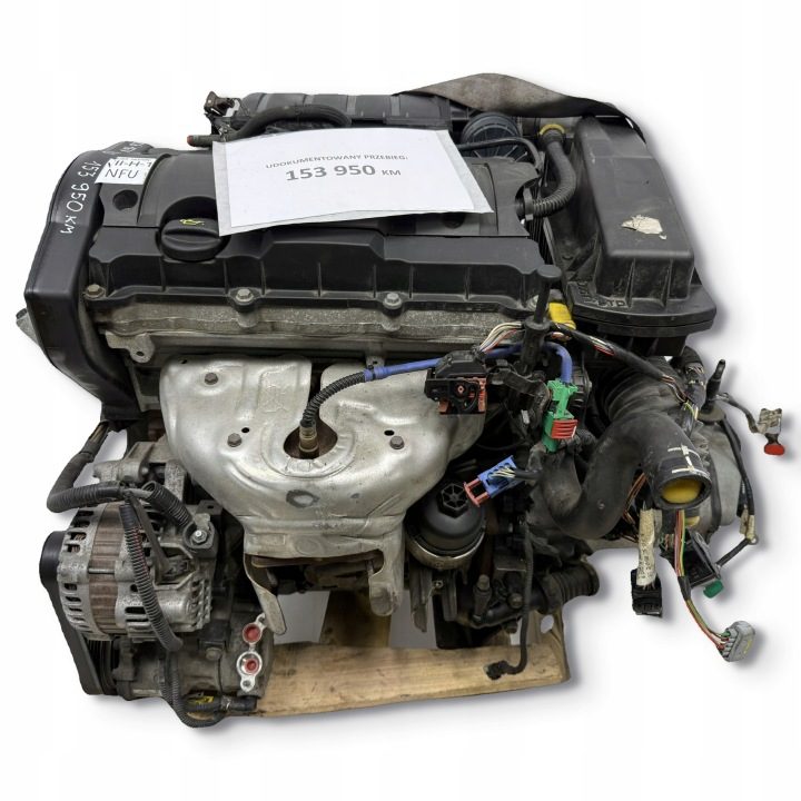 ДВИГАТЕЛЬ NFU Peugeot 1007 206 207 307 308 Partner 1.6 16V 110 л.с. только 153 тыс, фото 1