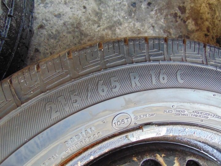 ДИСКИ ШИНЫ КОЛЕСА ЛЕТНИЕ OPEL VIVARO TRAFIC 2001-14 215/65R16C 2020 ГОД ET50, фото 8
