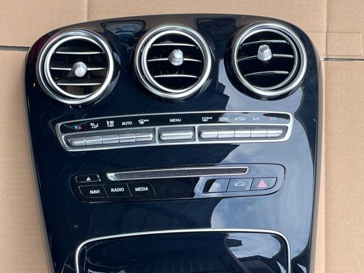В сборе центральный тоннель, панель I-Drive Mercedes GLC W253 A2059004819, фото 3