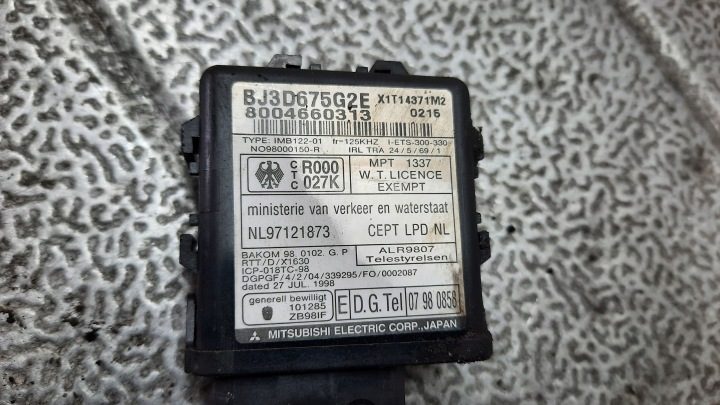 МОДУЛЬ ИММОБИЛАЙЗЕРА MAZDA 323 1.3B 00 г. BJ3D6775G2E, фото 4
