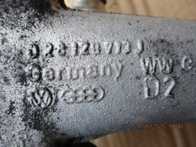ВПУСКНОЙ КОЛЛЕКТОР VW 1,9TDI 110 л.с. 028128713J, фото 3