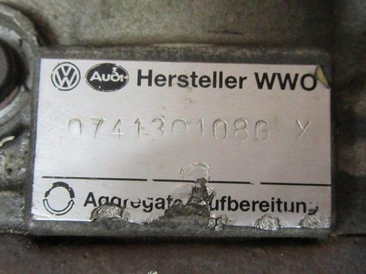 VW Transporter T4 ТНВД 2.4 TDI 0460485017 074130108G, фото 6