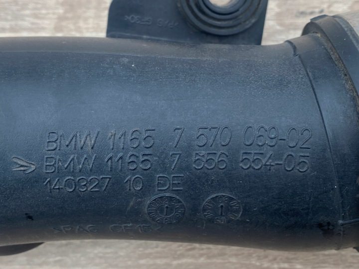 ТРУБКА ВОЗДУХА ИНТЕРКУЛЕРА + ДАТЧИК BMW 3 E90 E92 E93 3.0 7570069, фото 3