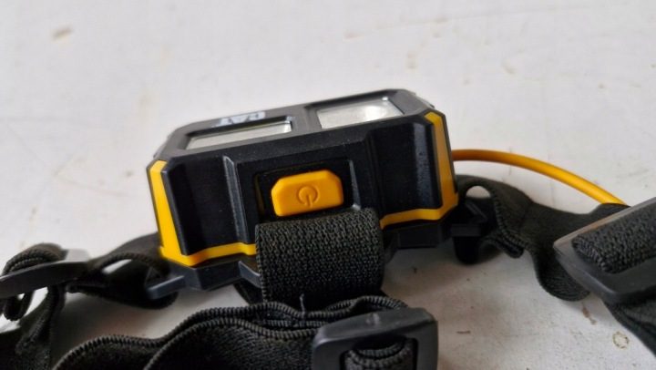 НАЛОБНЫЙ ФОНАРЬ LED CATERPILLAR На Батареи Прожектор Мощный Диод, фото 7