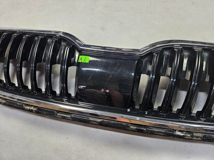 SKODA OCTAVIA 5E0 3 ПОСЛЕ РЕСТАЙЛИНГА 5E0853653C РАМКА ХРОМ ЧЕРНЫЙ, фото 4