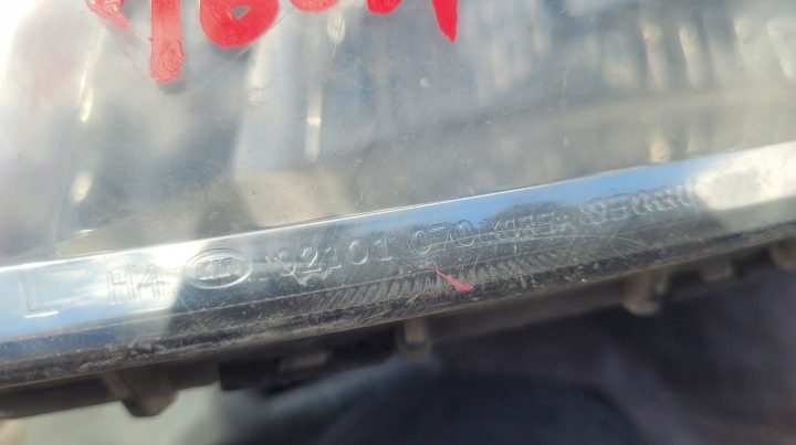 KIA Picanto I левая фара передняя 92101-070 // 1661, фото 10