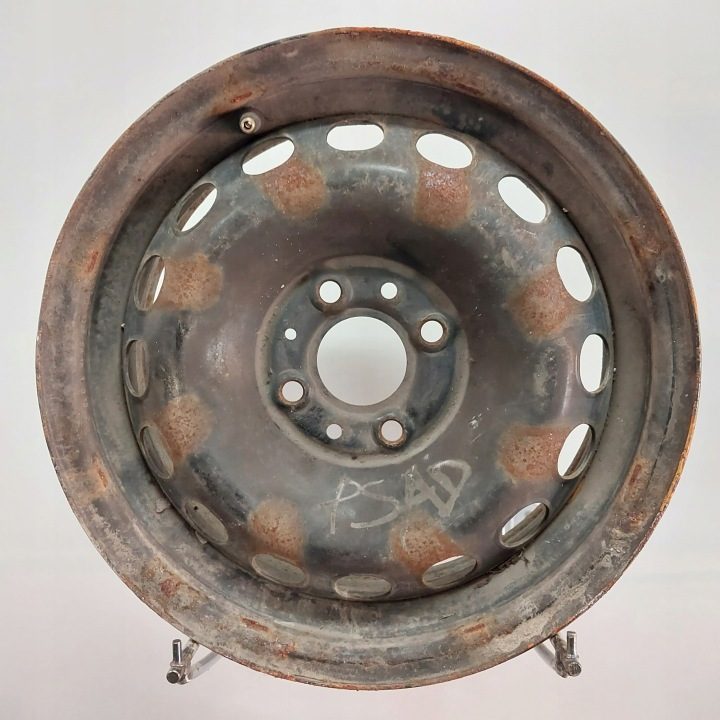 4× Штампованный диск Fiat OE 500, Panda 5.5" x 14" 4x98 ET 35, фото 2