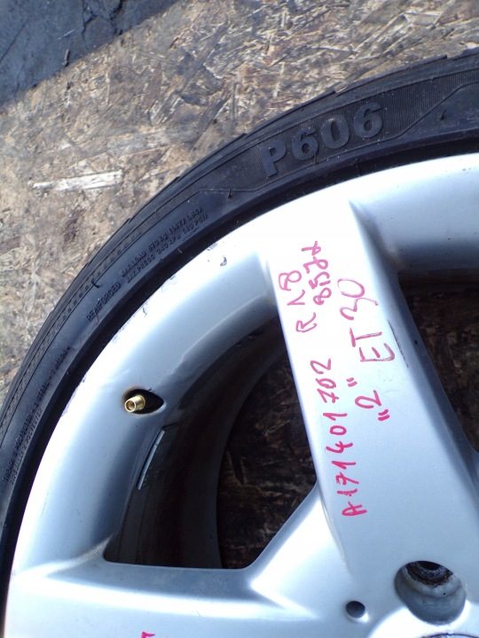 4× Литой диск Mercedes-Benz OE 8.5" x 18" 5x112, фото 3