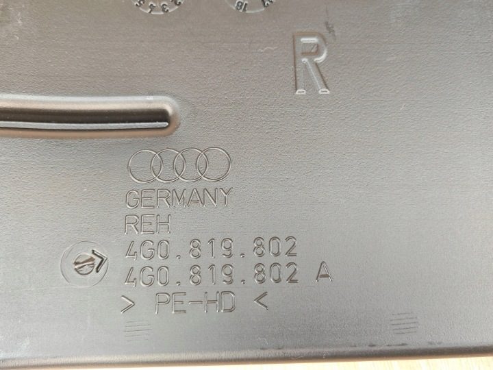ВОЗДУХОВОД ВОЗДУХА ПРАВЫЙ ЗАДНИЙ AUDI A6 C7 4G0819802 64 л.с., фото 3