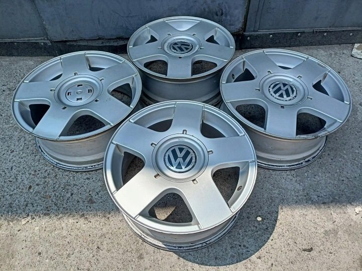 4× Литой диск Volkswagen OE 6.0" x 15" 5x100 ET 38, фото 2