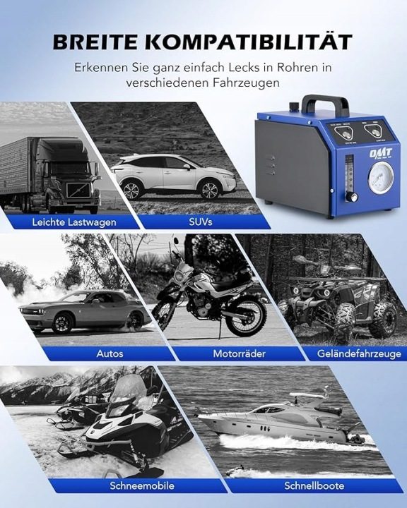 Orion Мотор TECH Wykrywacz Wycieków Dymu 12V EVAP Манометр 10 l/мин, фото 4