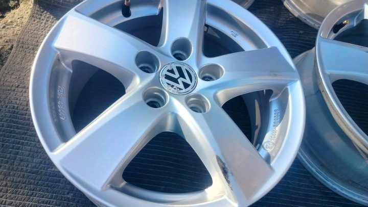 4× Литой диск Volkswagen OE Golf VII 6.0" x 15" 5x112 ET 43, фото 4