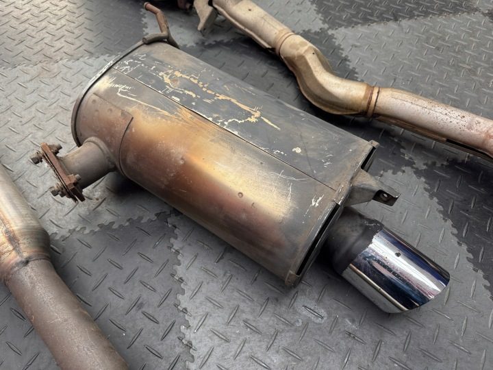 Mitsubishi Lancer Evo 7 8 9 Глушитель Катализатор В сборе, фото 3