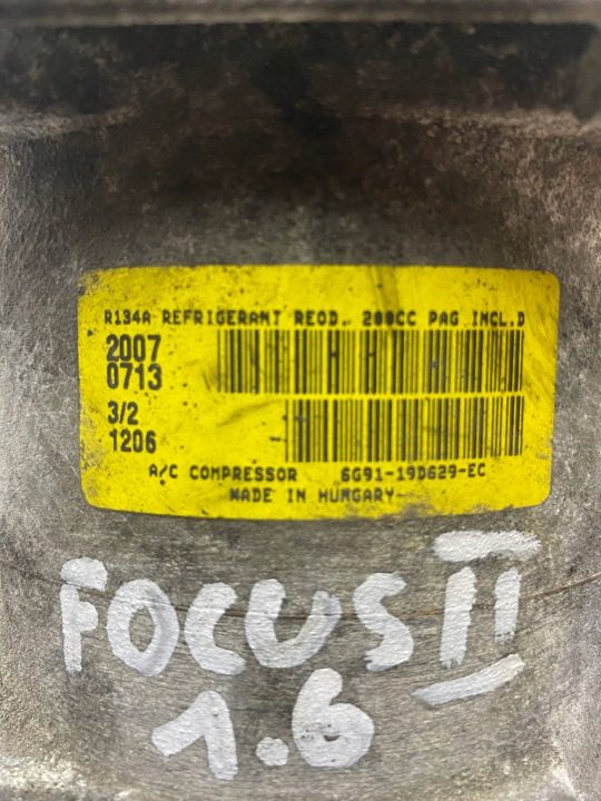 Компрессор кондиционера Ford Mondeo MK4 1.8 TDCI 6G91-19D629-EC, фото 2