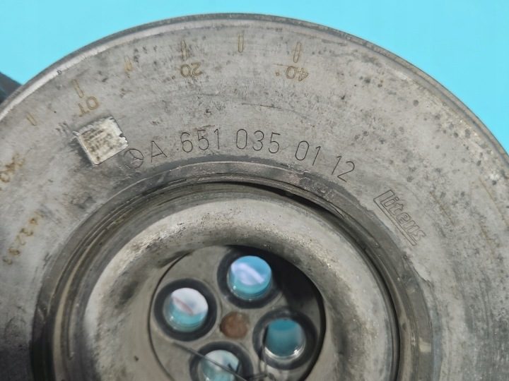 ШКИВ КОЛЕНВАЛА MERCEDES W246 A6510350112 2.1 CDI, фото 4