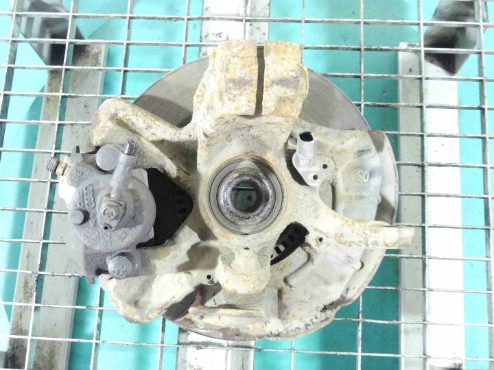 ПОВОРОТНЫЙ КУЛАК ПРАВЫЙ СТУПИЦА ПЕРЕДНЯЯ 1,9 TDI AUDI A3 8L, фото 2