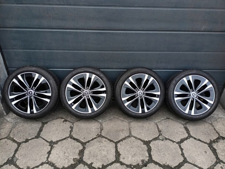 Оригинал колеса 225/45R18 Mercedes A класс W177 CLA Bridgestone лето, фото 1