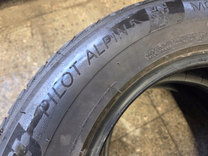 2× Шина зимняя Michelin Pilot Alpin 5 215/65R17 99 H сцепление на снегу (3PMSF) MO - Mercedes-Benz, фото 9