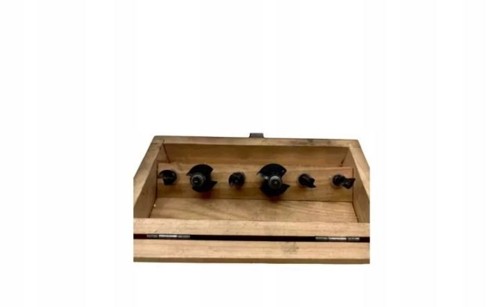 Bosch Комплект frezów для дерева trzpień 1/4'' 6 шт., фото 7