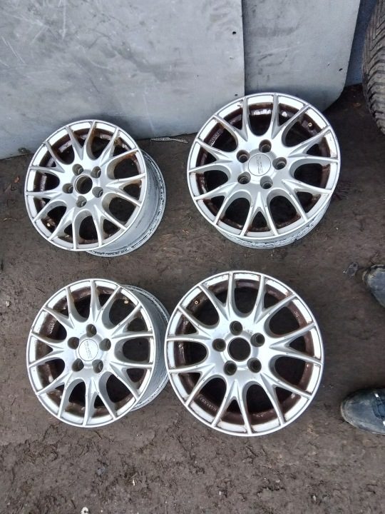 4× Литой диск Anzio 48018 6.5" x 15" 5x114.3 ET 45, фото 1