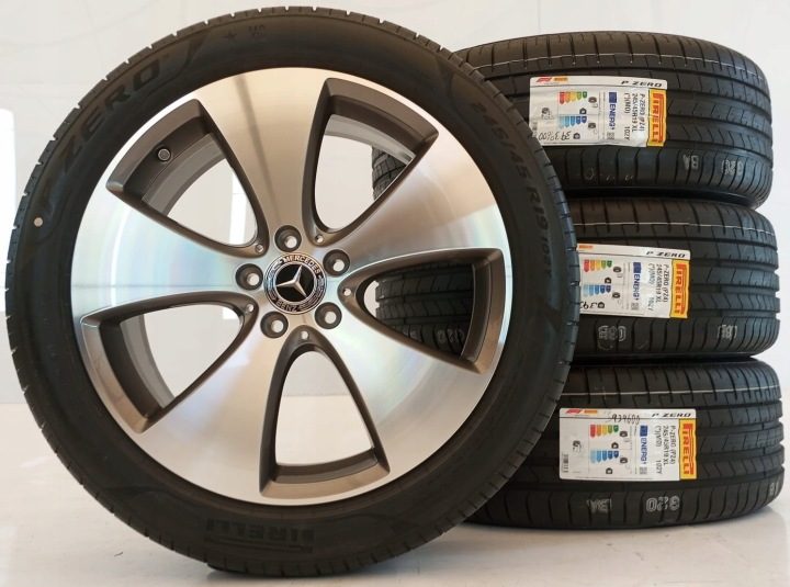 Колеса летние 19" 5X112 оригинал Mercedes V-Klasse Vito 447 Viano MO + Tpms, фото 3