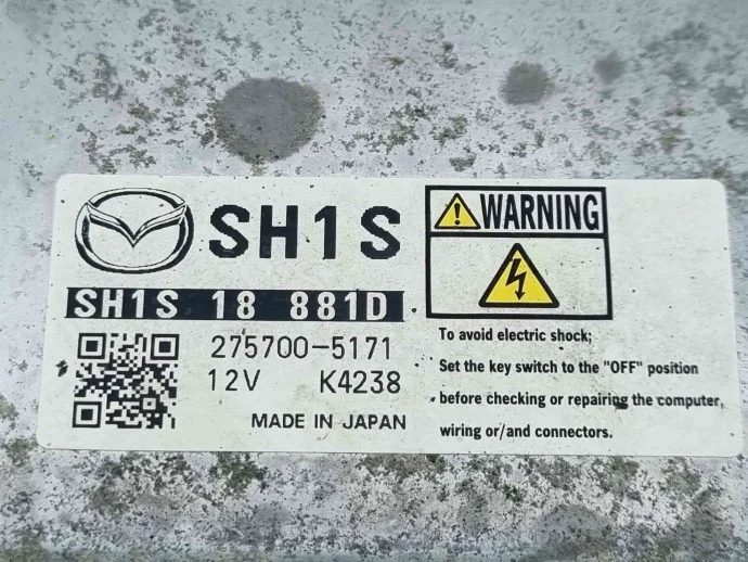 Блок управления двигателем ЭБУ Mazda 6 (GJ1) [Г.в. 2014-2021] SH1S-18881D | 275700-5, фото 2