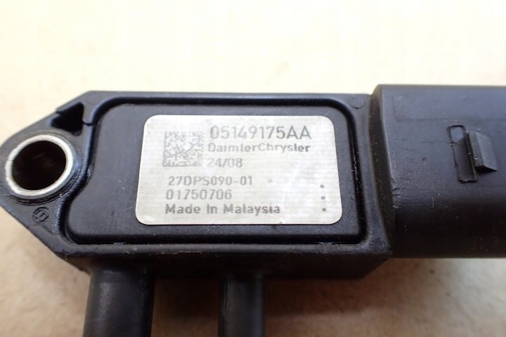 ДАТЧИК ДАВЛЕНИЯ ВЫХЛОПНЫХ ГАЗОВ 27DPS090-01 01750706 OE, фото 3
