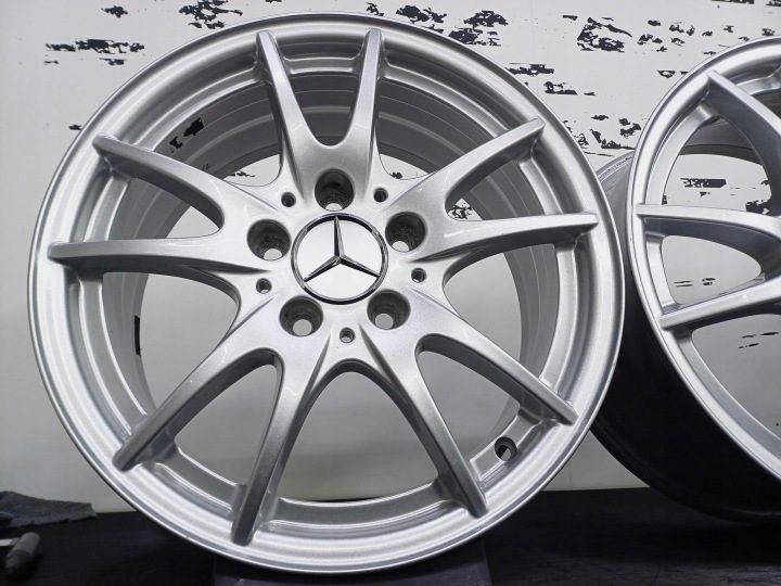 4× Литой диск Mercedes-Benz OE 6.5" x 16" 5x112 ET 49, фото 2