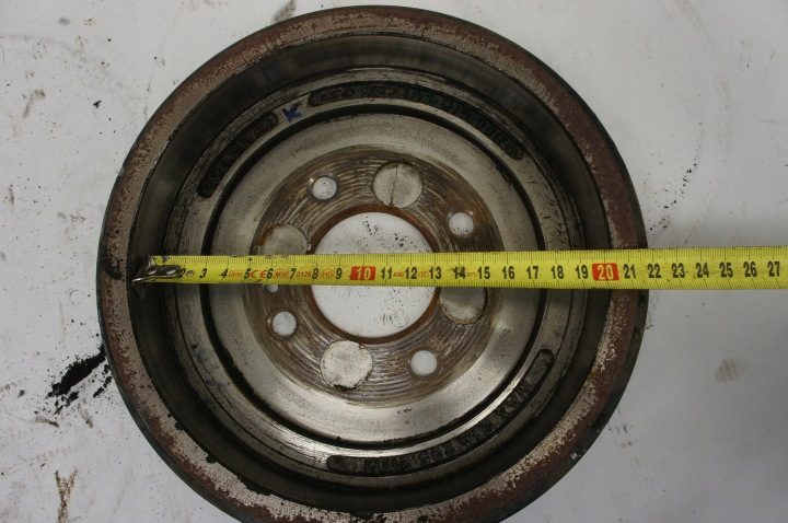 PU055 Hyundai I20 III 1.2i Барабан Тормозной Задний 584111S000 AR, фото 5