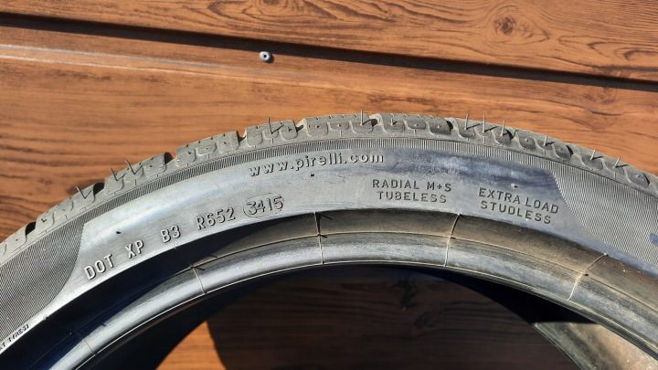 Шина зимняя Pirelli Winter 240 SottoZero Serie II 275/35R19 100 В сцепление на снегу (3PMSF), Run Flat, усилитель (XL), фото 10