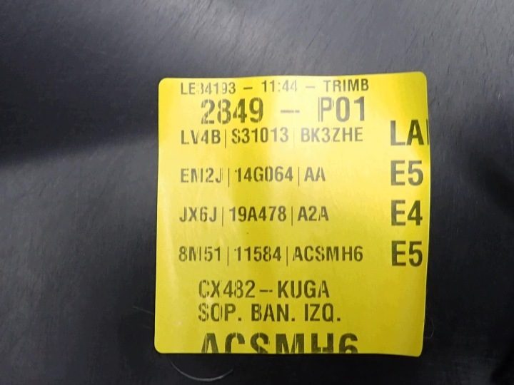 Обшивка багажника левая LV4B-S31013-ALW Ford Kuga MK3 III 20 г., фото 4
