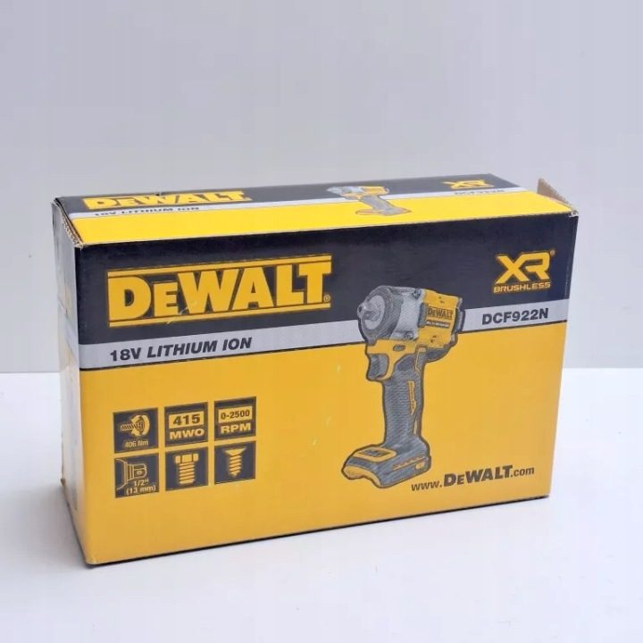Ударный гайковерт с двигателем bezszczotkowym DeWalt DCF922N 18 В, фото 2