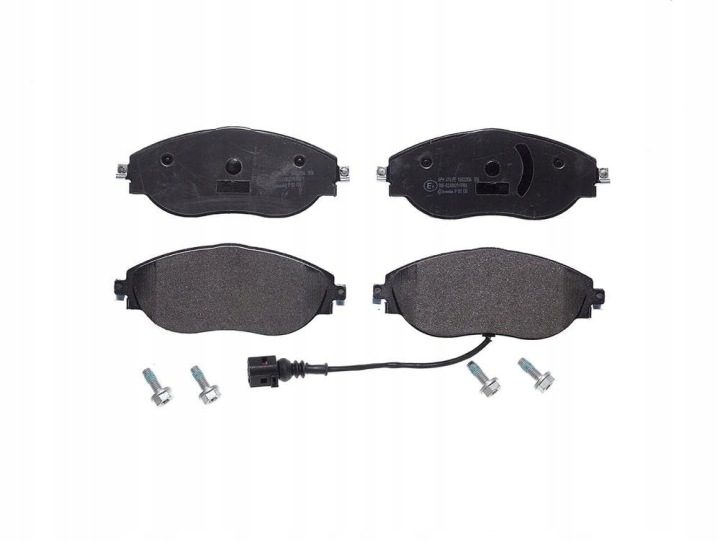КОЛОДКИ ТОРМОЗНЫЕ ПЕРЕДНИЕ P 85 131 BREMBO SEAT VW, фото 1