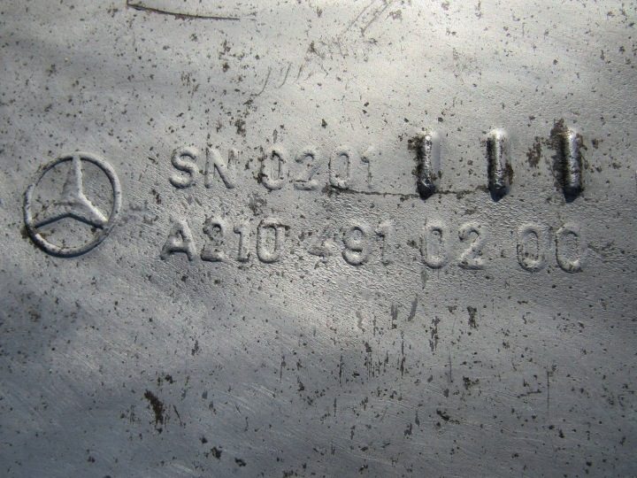 ЗАДНИЙ ГЛУШИТЕЛЬ ВЫХЛОП Mercedes-Benz E W210 210 A2104910200, фото 7