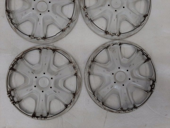 4× Колпак Ford OE Оригинальный 15" серебристый, фото 9