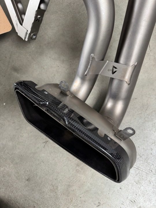 Выхлопная система, выхлоп, Audi r8 v10 Plus Akrapovic, фото 4