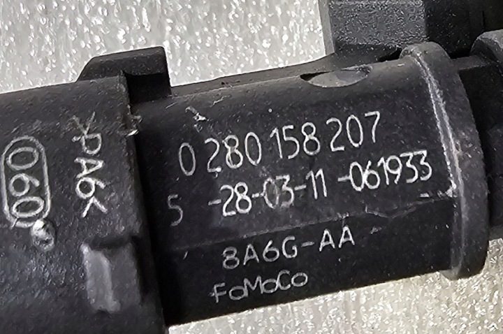 Оригинальная топливная рампа + форсунки Ford 1.25 / 1.4 - 8A66-9H487-AB, фото 7