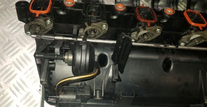 BMW E53 E60 E65 E90 3.0 дизель M57N впускной коллектор лючка вакуумник клапан 7790701, фото 15