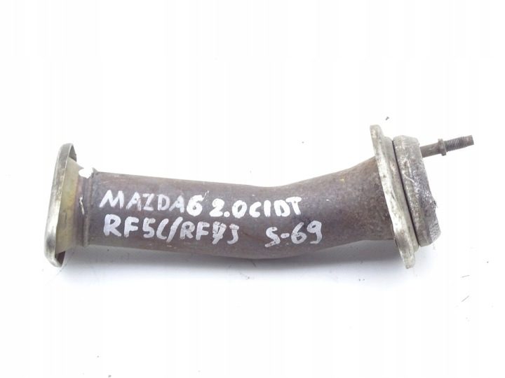 MAZDA 6 I GG GY 02-07 2.0 CITD ВЫХЛОПНАЯ ТРУБА, фото 1