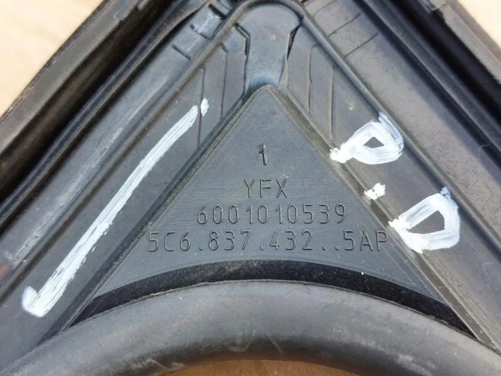 УПЛОТНИТЕЛЬ ДВЕРИ VW JETTA 5C ПРАВЫЙ ПЕРЕДНИЙ ОРИГИНАЛ, фото 9