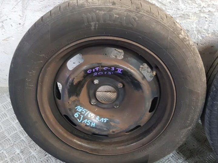 КОЛЕСА ДИСКИ ШИНЫ 185/65/R15 CITROEN C3 II, фото 2