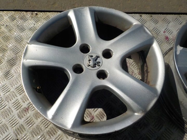 4× Литой диск Peugeot OE 307 308 6.5" x 16" 4x108 ET 31, фото 3