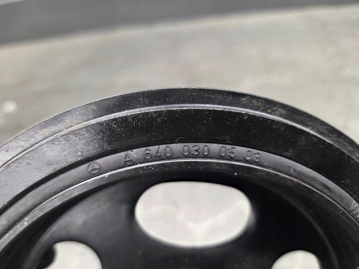 A6400300503 Шкив Mercedes W169 W245 2.0CDI f169 640940, фото 7