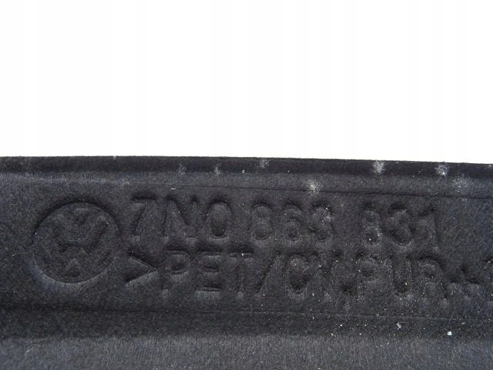ШУМОИЗОЛЯЦИЯ КАПОТА + КЛИПСЫ 7N0863831 SEAT ALHAMBRA II 7N, фото 5